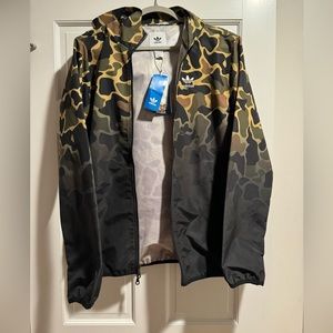 Adidas rain jacket NWT